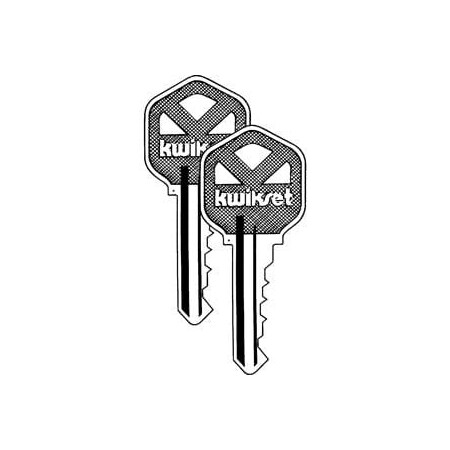 Kwikset Key Blank for Control Key Deadbolt 83382 | Zoro